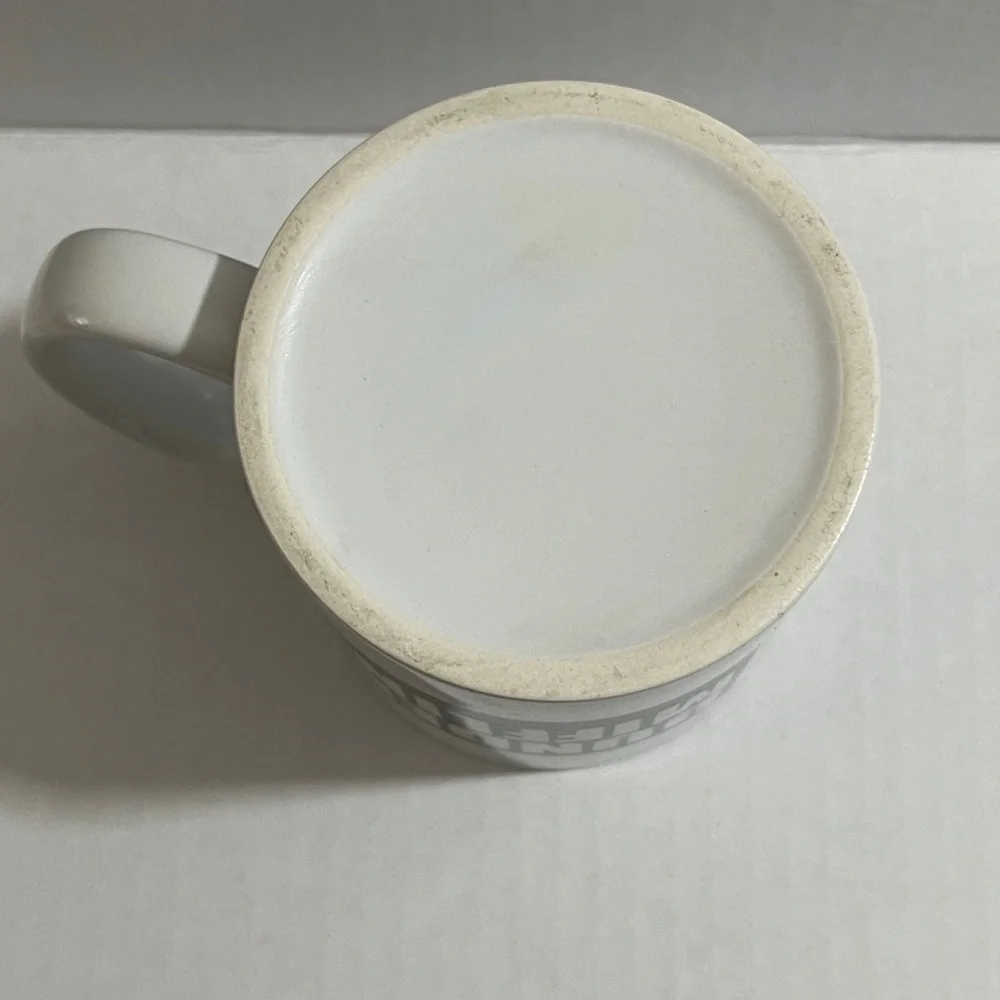 Dunder Mifflin The Office Worlds Best Boss Coffee Tea Cup Mug Black White 4.5 in